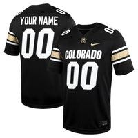 Colorado Buffaloes Nike Custom Football Game Jersey - Black