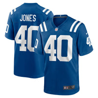 Indianapolis Colts Jaylon Jones Nike Royal Team Game Jersey