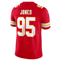 Kansas City Chiefs Chris Jones Nike Red Team Vapor F.U.S.E. Stitched Limited Jersey