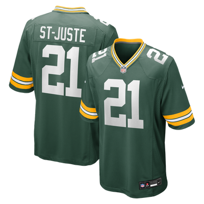 Green Bay Packers Benjamin St-Juste Nike Green Team Game Jersey