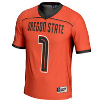 #1 Oregon State Beavers GameDay Greats Lacrosse Fashion Jersey - Orange