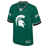 Michigan State Spartans Colosseum Nothing But The Hits Football Jersey - Green