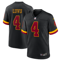 Washington Commanders Frankie Luvu Nike Black Hail Raiser Alternate Game Jersey