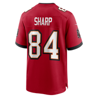 Tampa Bay Buccaneers Bauer Sharp Nike Red Team Game Jersey