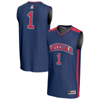 #1 Arizona Wildcats GameDay Greats Lightweight Collegiate Basketball Fashion Jersey - Navy
