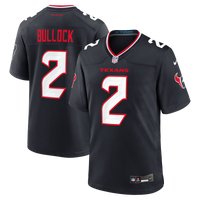 Houston Texans Calen Bullock Nike Navy Team Game Jersey