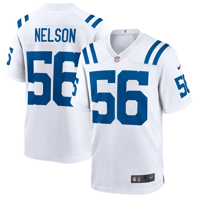 Indianapolis Colts Quenton Nelson Nike White Game Player Jersey