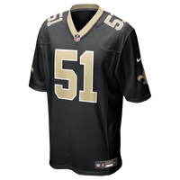 New Orleans Saints Cesar Ruiz Nike Black Player Game Jersey