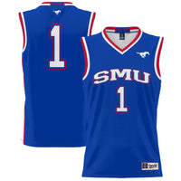 #1 SMU Mustangs GameDay Greats Lightweight Basketball Jersey - Royal