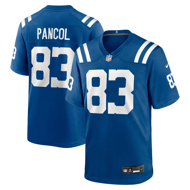 Indianapolis Colts Eli Pancol Nike Royal Team Game Jersey