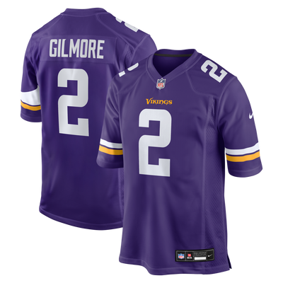 Minnesota Vikings Stephon Gilmore Nike Purple Game Jersey