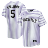 Colorado Rockies Matt Holliday Nike White Home Retired Player Replica Jersey