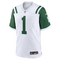 New York Jets Ahmad Sauce Gardner Nike White Classic Alternate Game Jersey