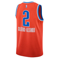 Oklahoma City Thunder Jordan Statement Edition Swingman Jersey - Orange - Shai Gilgeous-Alexander
