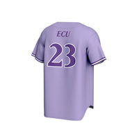 ECU Pirates GameDay Greats Lightweight Collegiate Baseball Fashion Jersey - Purple