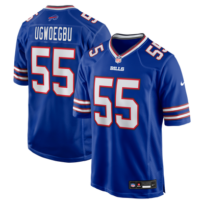 Buffalo Bills David Ugwoegbu Nike Royal Game Jersey
