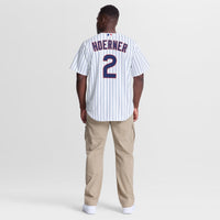 Chicago Cubs Nico Hoerner Nike White Home Replica Jersey
