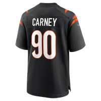 Cincinnati Bengals Owen Carney Nike Black Home Game Player Jersey