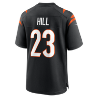 Cincinnati Bengals Daxton Hill Nike Black Player Game Jersey