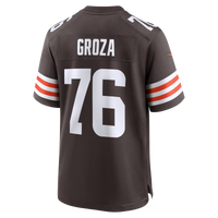 Cleveland Browns Lou Groza Nike Brown Game Retired Player Jersey