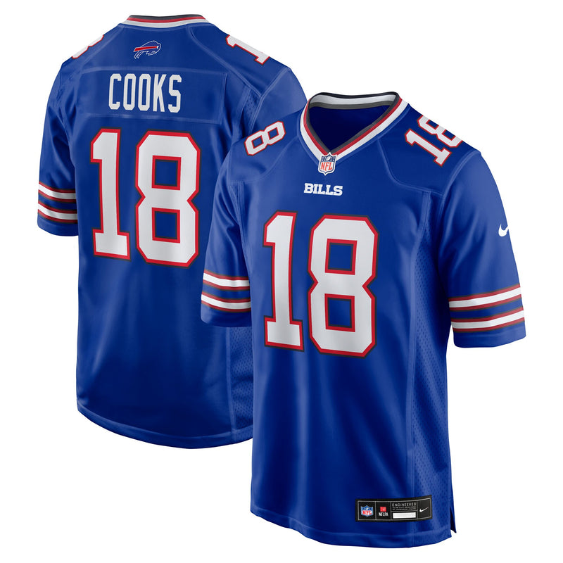 Buffalo Bills Brandin Cooks Nike Royal Team Game Jersey
