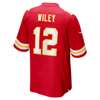 Kansas City Chiefs Jared Wiley Nike Red Game Jersey