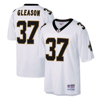 New Orleans Saints Steve Gleason Mitchell & Ness White Big & Tall 2006 Retired Player Replica Jersey