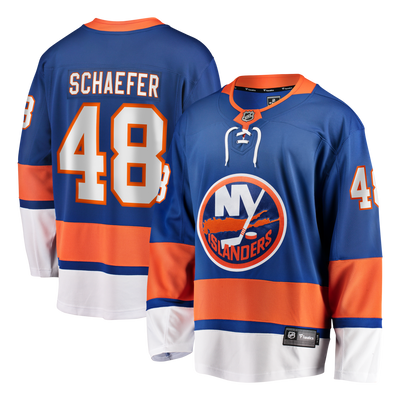 New York Islanders Matthew Schaefer Fanatics Royal Home Breakaway Player Jerseys