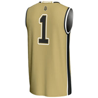 #1 UCF Knights GameDay Greats Lightweight Basketball Jersey - Gold