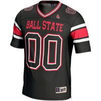 Ball State Cardinals GameDay Greats NIL Pick-A-Player Football Jersey - Black