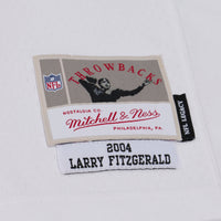 Arizona Cardinals Larry Fitzgerald Mitchell & Ness White 2004 Legacy Replica Player Jersey