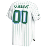 Tulane Green Wave GameDay Greats NIL Pick-A-Player Lightweight Baseball Jersey - White