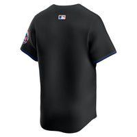 New York Mets Nike Black Alternate Limited Jersey
