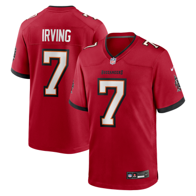 Tampa Bay Buccaneers Bucky Irving Nike Red Game Jersey