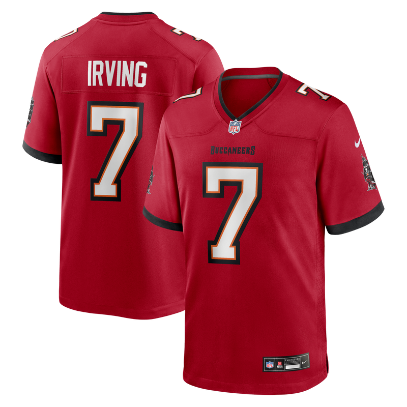 Tampa Bay Buccaneers Bucky Irving Nike Red Game Jersey
