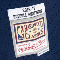 Oklahoma City Thunder Mitchell & Ness Russell Westbrook 2015 Alternate Jersey - Ash Blue