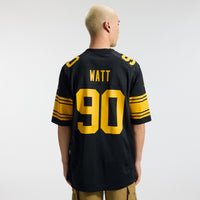 Pittsburgh Steelers T.J. Watt Nike Black Alternate Game Jersey