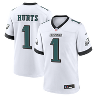 Philadelphia Eagles Jalen Hurts Nike White Game Jersey