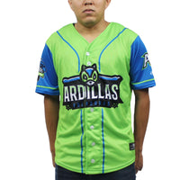 Richmond Flying Squirrels Green/Blue Copa Replica Jersey
