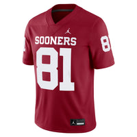 Mark Andrews Oklahoma Sooners Jordan Brand Alumni Player Game Jersey - Crimson