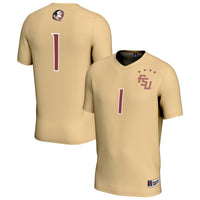 #1 Florida State Seminoles GameDay Greats Lightweight Collegiate Soccer Fashion Jersey - Gold