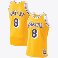 Kobe Bryant Hardwood Classics 1996-97 Authentic Jersey By Mitchell & Ness - Gold -
