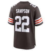 Cleveland Browns Dylan Sampson Nike Brown Team Game Jersey