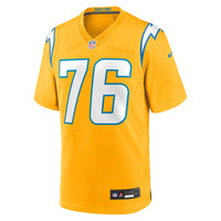Los Angeles Chargers Joe Alt Nike Gold Alternate Charger Power Game Player Jersey