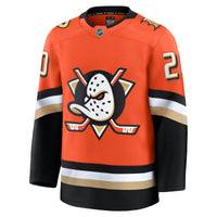 Anaheim Ducks Chris Kreider Fanatics Orange Home Premium Jersey