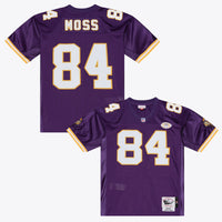 Minnesota Vikings Randy Moss Mitchell & Ness Purple 2001 Authentic Throwback Jersey
