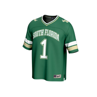 #1 South Florida Bulls GameDay Greats Lightweight Collegiate Football Fashion Jersey - Green
