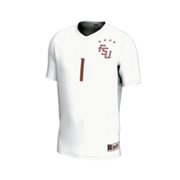 #1 Florida State Seminoles GameDay Greats Lightweight Collegiate Soccer Fashion Jersey - White