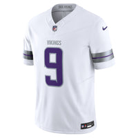 Minnesota Vikings J.J. McCarthy Nike White Vapor F.U.S.E. Limited Jersey