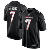 Houston Texans C.J. Stroud Nike Carbon Black Fashion Jersey